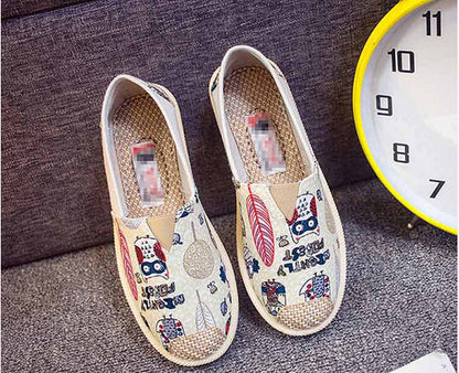 21 New Prairie Princess Canvas Shoes Lightweight Canvas Breathable Thomas Shoes Ethnic Style Cloth Shoes Flat Shoes Women - FLIPSTYLEZLLC