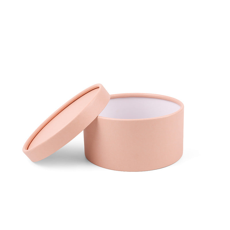 Round Box Gift Box Hug Bucket Eternal Flower With Hand Gift Box Florist Supplies