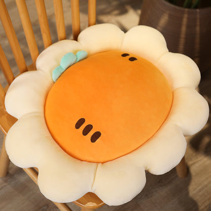 Daisy Sun Flower Cute Petal Pillow Cushion Office Sedentary Stool Seat Cushion Tatami