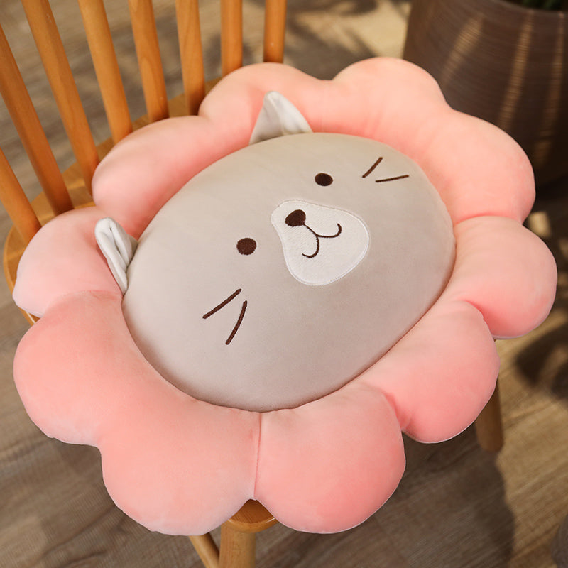 Daisy Sun Flower Cute Petal Pillow Cushion Office Sedentary Stool Seat Cushion Tatami