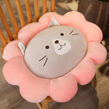 Daisy Sun Flower Cute Petal Pillow Cushion Office Sedentary Stool Seat Cushion Tatami