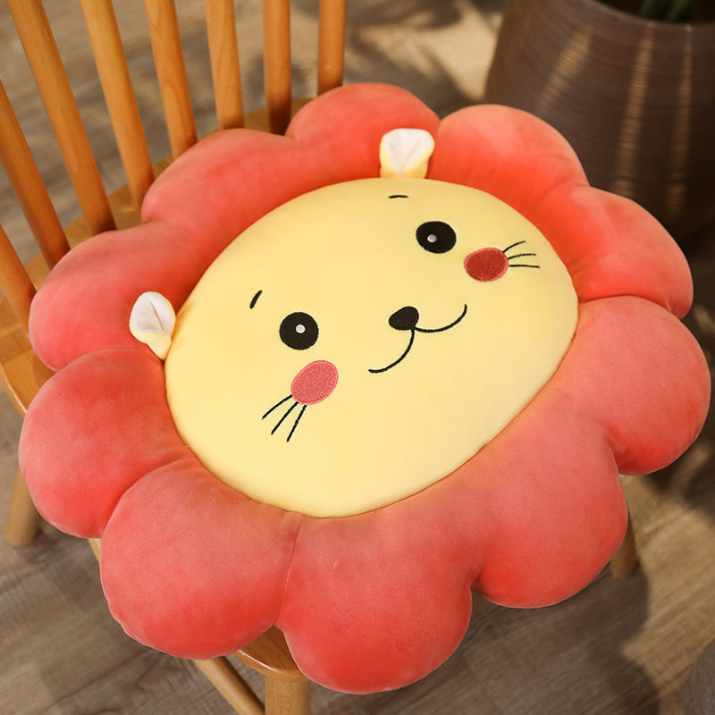 Daisy Sun Flower Cute Petal Pillow Cushion Office Sedentary Stool Seat Cushion Tatami