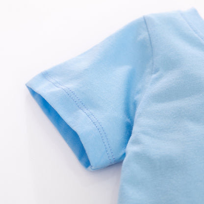 Children'S Dress European And American Children'S Summer New Girl'S Dress Cotton Short Sleeve Children'S Skirt