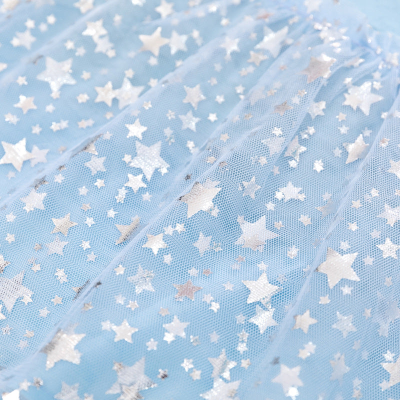 Children'S Dress European And American Children'S Summer New Girl'S Dress Cotton Short Sleeve Children'S Skirt