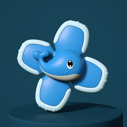 Rotating Flower Sucker, Baby Dining Table And Chair Sucker, Rotating Toy