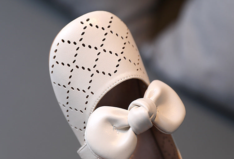 Spring And Summer New Children'S Soft-Soled Small Leather Shoes