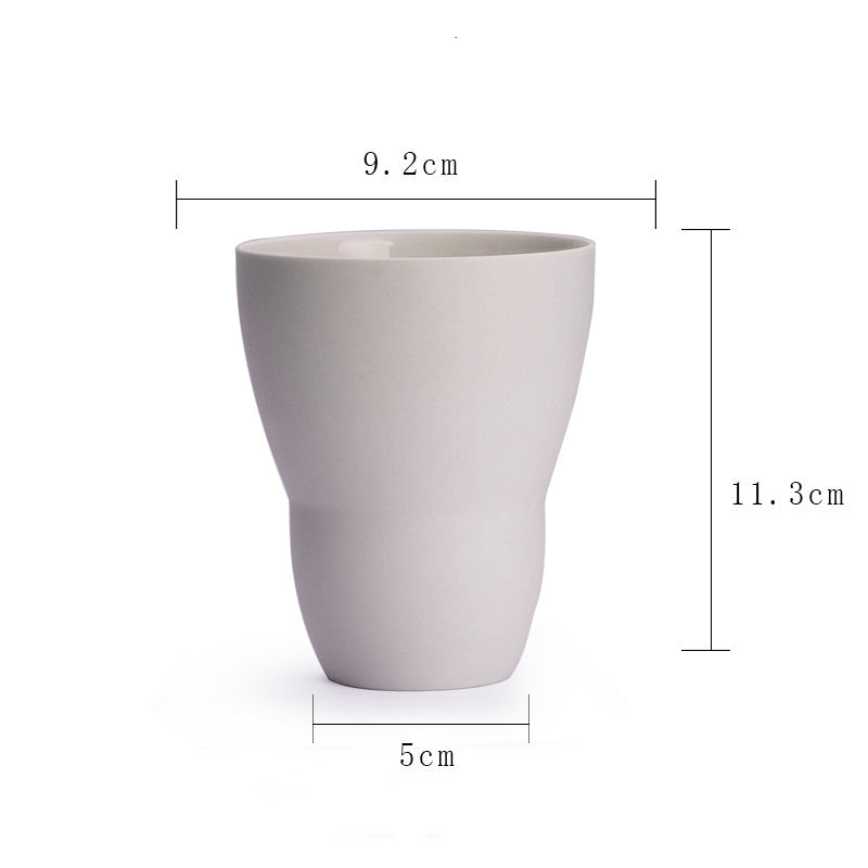 Handmade Ceramic Coffee Cup Ins Style Latte Australian White Single Product Italian Concentrated Mark Cup