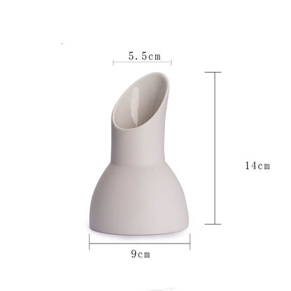 Handmade Ceramic Coffee Cup Ins Style Latte Australian White Single Product Italian Concentrated Mark Cup