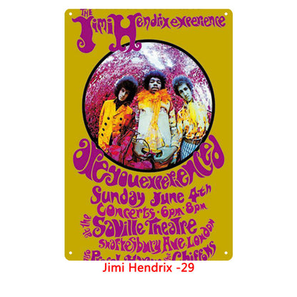 Tin Painting Bar Clothing Store Home Furnishing Wall Decoration