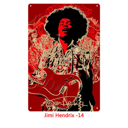 Tin Painting Bar Clothing Store Home Furnishing Wall Decoration