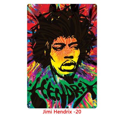 Tin Painting Bar Clothing Store Home Furnishing Wall Decoration