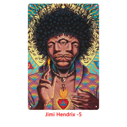 Tin Painting Bar Clothing Store Home Furnishing Wall Decoration