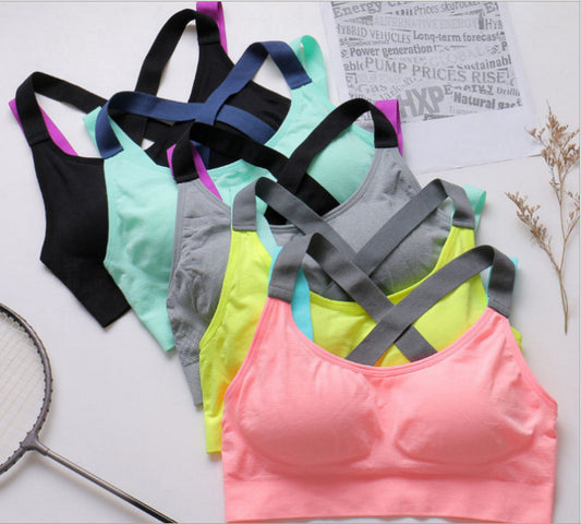 Beautiful Back Sports Underwear Without Steel Ring