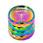Four-Layer Zinc Alloy Creative Multi-Color Non-Slip Smoke Grinder