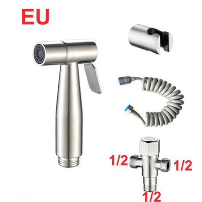 Handheld Bidet Toilet Sprayer, Stainless Steel Bathroom Pot