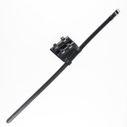 Cosplay Anime Swords PU Leather Sword Strap Back Bag Belt Belt knife Hanging Fixture