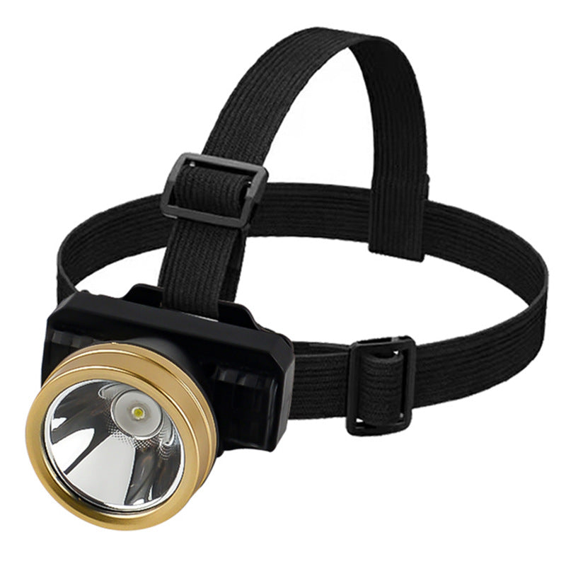 Long Shot Side Miner S Lamp With Head Mounted Flashlight