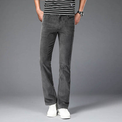 Korean Style Stretch Slim Flared Pants