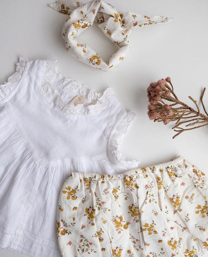 Icc European And American Style Girls Floral Lace Blouse