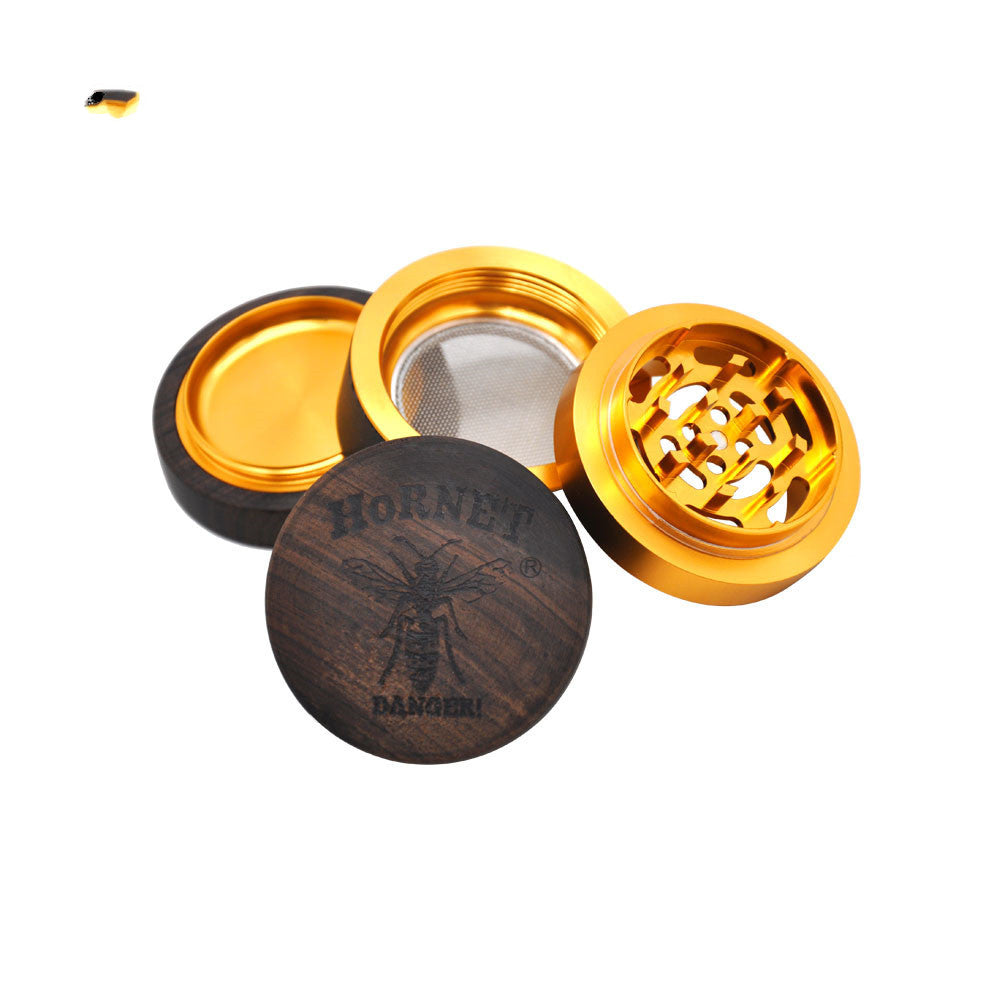 Erosewood Wood Metal Smoke Sharpener 60mm Bumblebee Gift Box