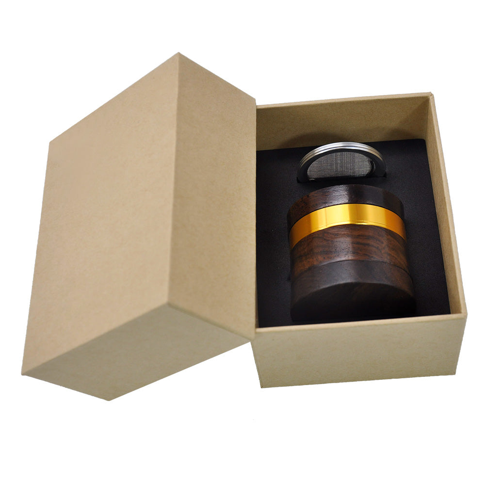 Erosewood Wood Metal Smoke Sharpener 60mm Bumblebee Gift Box
