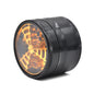 Cool Aluminum Alloy  Skylight Wifi Signal Logo Tooth Smoke Grinder Metal Grinder