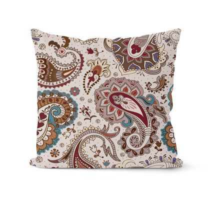 New Retro Abstract Geometric Ethnic Style Pillowcase Home Soft Furnishing American Sofa Cushion