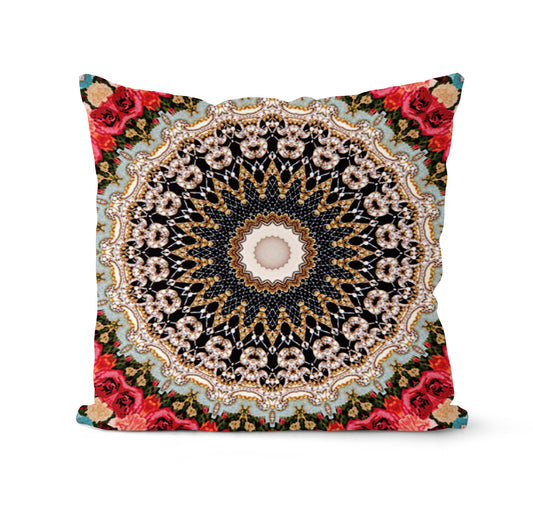 New Retro Abstract Geometric Ethnic Style Pillowcase Home Soft Furnishing American Sofa Cushion