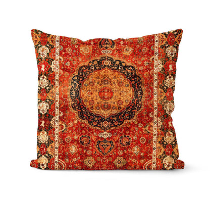 New Retro Abstract Geometric Ethnic Style Pillowcase Home Soft Furnishing American Sofa Cushion