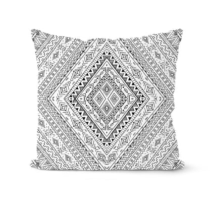 New Retro Abstract Geometric Ethnic Style Pillowcase Home Soft Furnishing American Sofa Cushion