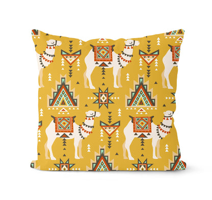 New Retro Abstract Geometric Ethnic Style Pillowcase Home Soft Furnishing American Sofa Cushion