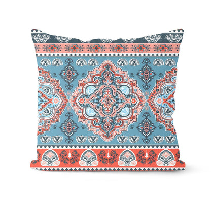 New Retro Abstract Geometric Ethnic Style Pillowcase Home Soft Furnishing American Sofa Cushion