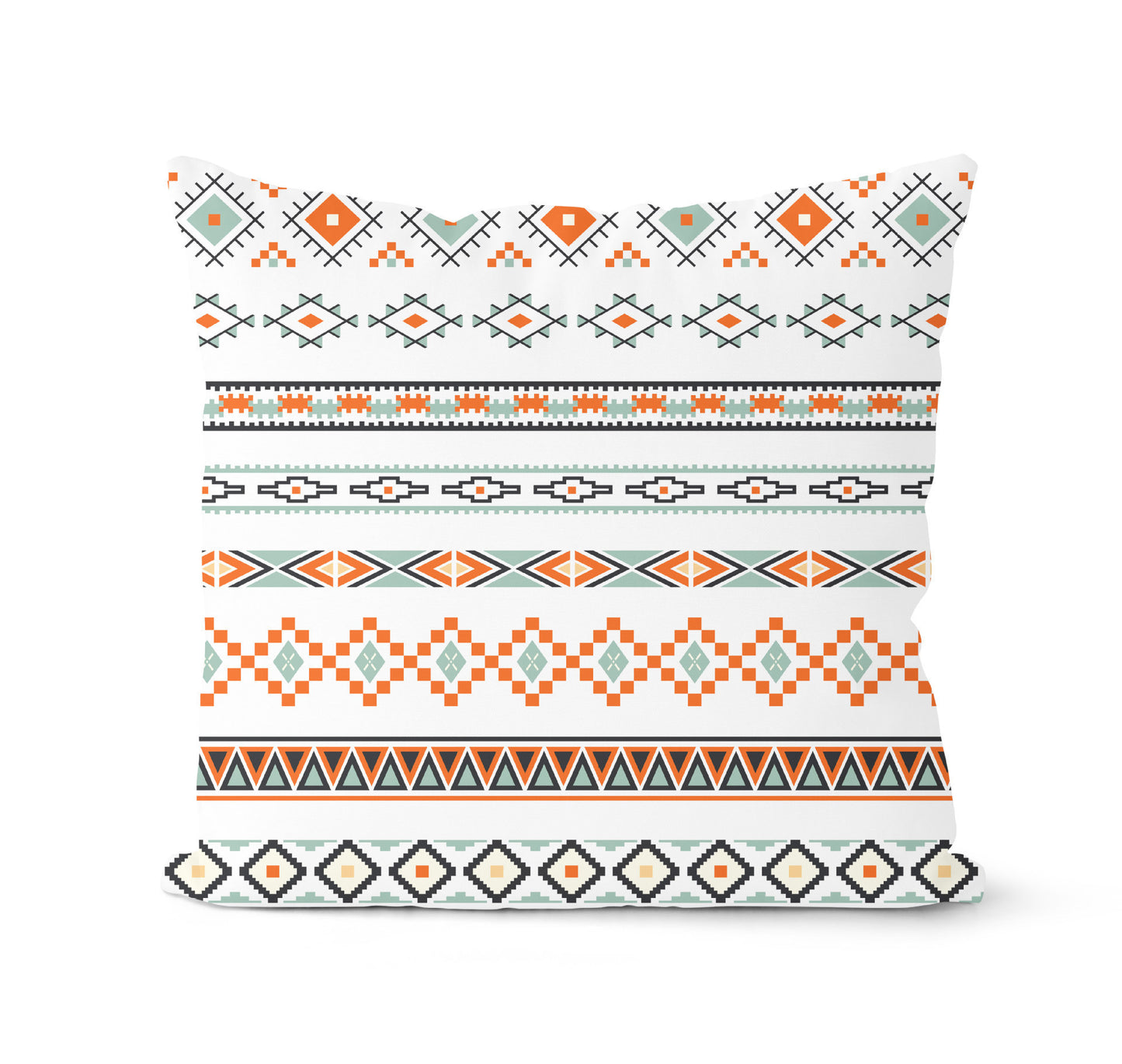 New Retro Abstract Geometric Ethnic Style Pillowcase Home Soft Furnishing American Sofa Cushion