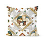 New Retro Abstract Geometric Ethnic Style Pillowcase Home Soft Furnishing American Sofa Cushion