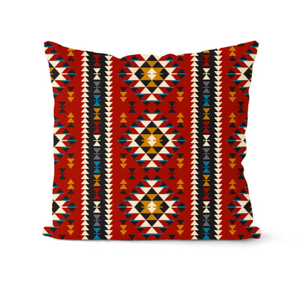 New Retro Abstract Geometric Ethnic Style Pillowcase Home Soft Furnishing American Sofa Cushion