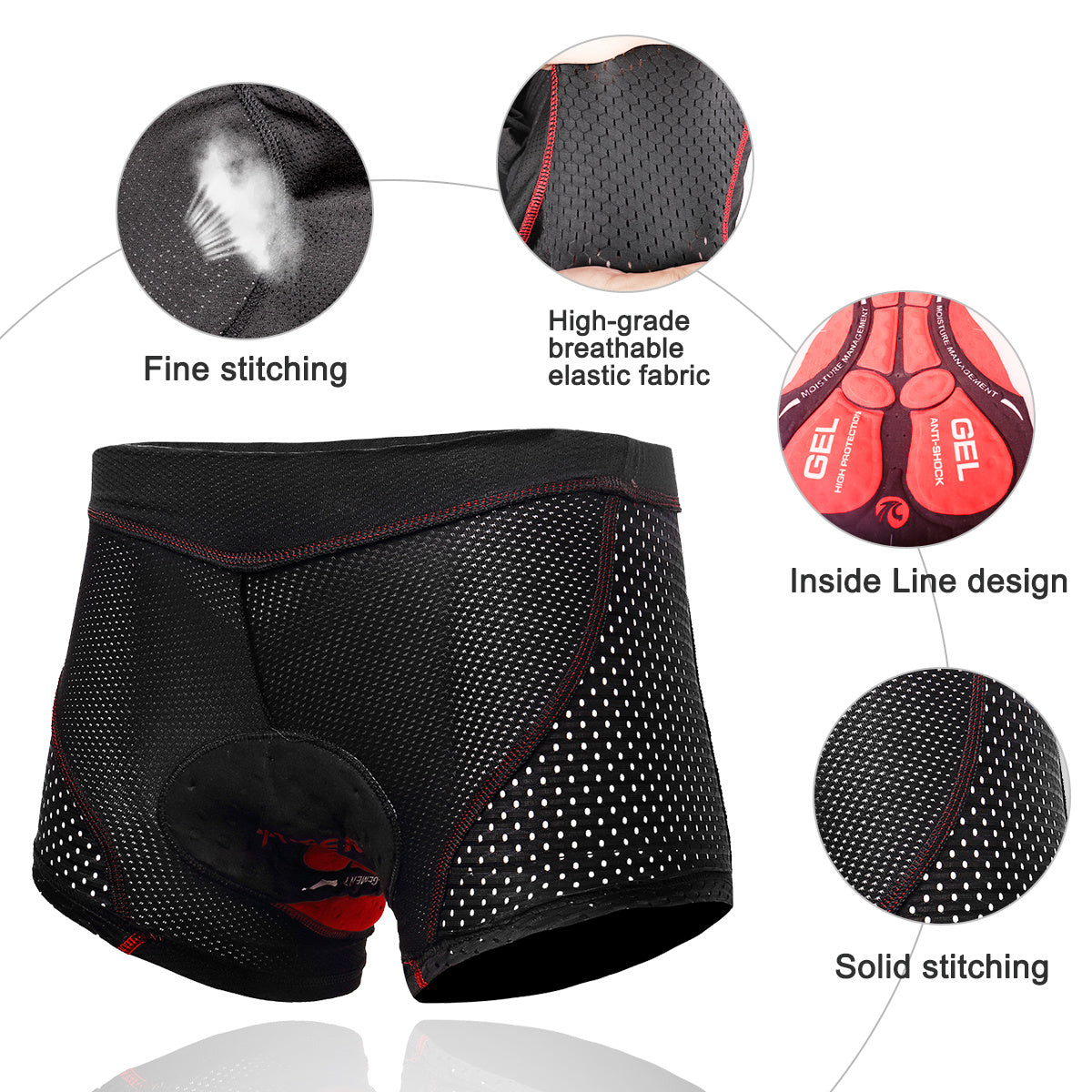 Bicycle Riding Briefs And Shorts Summer Men'S Professional Road Mountain Bike Riding Pants