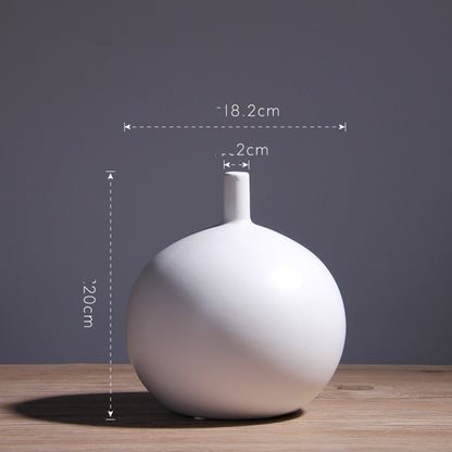 New Item Nordic Style Simple Gifts And Crafts Luxury Table Hotel Decoration Ceramic Vase
