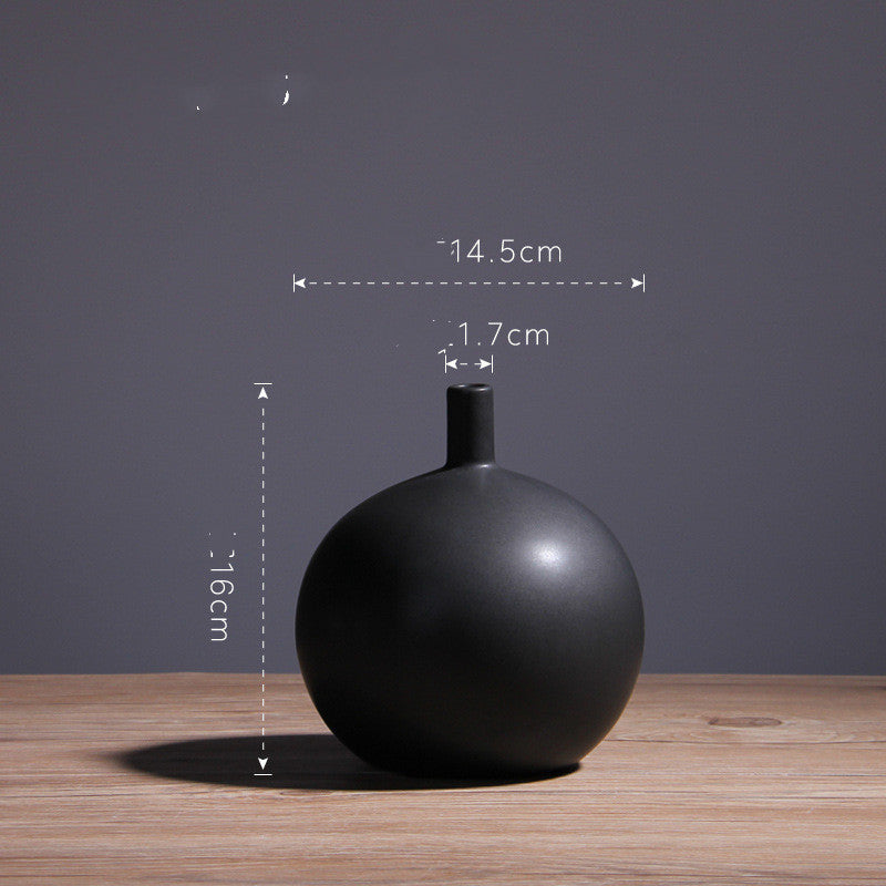 New Item Nordic Style Simple Gifts And Crafts Luxury Table Hotel Decoration Ceramic Vase