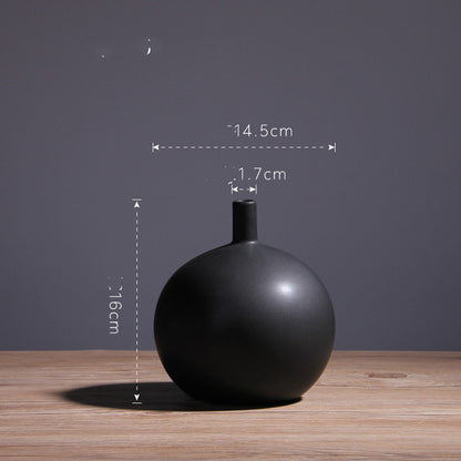New Item Nordic Style Simple Gifts And Crafts Luxury Table Hotel Decoration Ceramic Vase