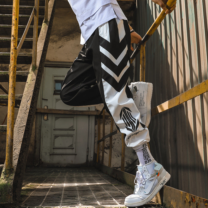 Falling Wide Leg Pants All-Match Harajuku Straight-Leg Sports Pants