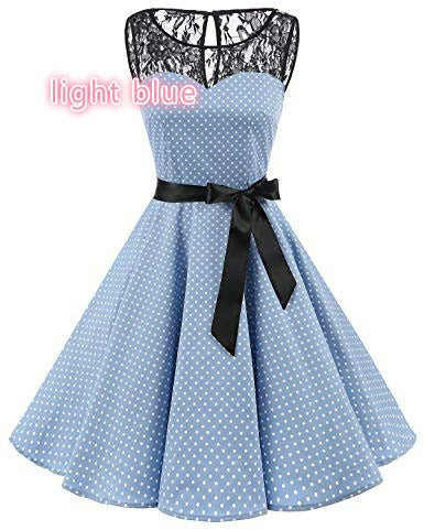 Women's Plus Size Retro Hepburn Style Dress