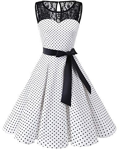 Women's Plus Size Retro Hepburn Style Dress