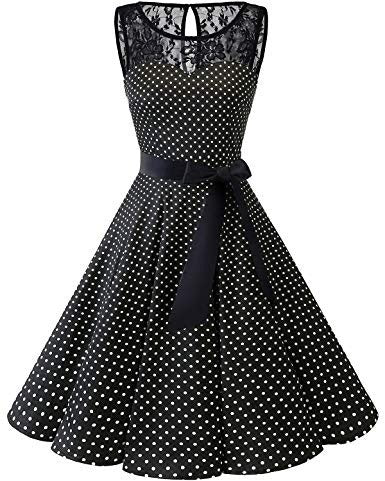 Women's Plus Size Retro Hepburn Style Dress