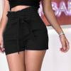 Pocket Lace Wide-Leg Casual Sexy Hollow Summer Women'S Shorts