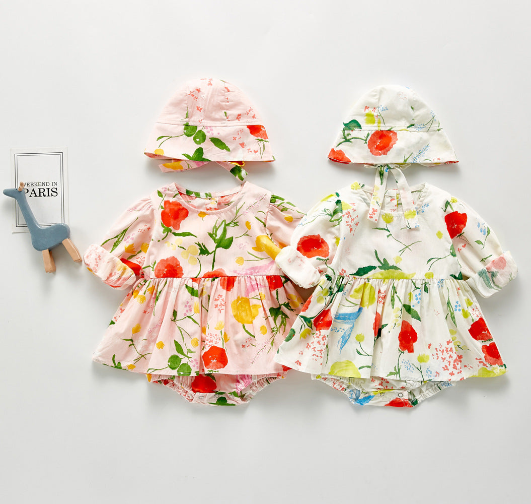 Infant Virgin Baby Romper Printed Jumpsuit