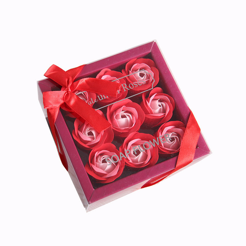 Rose Soap Flower Gift Box Creative Activity Small Gift