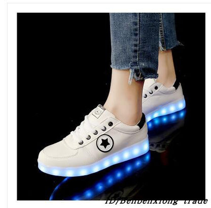 New American stars Luminous light up Unisex shoes