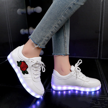 New American stars Luminous light up Unisex shoes