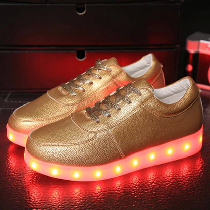 New American stars Luminous light up Unisex shoes