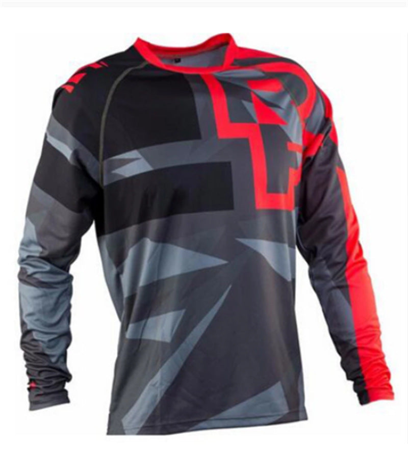 Summer Sweat-Absorbent Speed Surrender Mountain Bike Racing Jersey